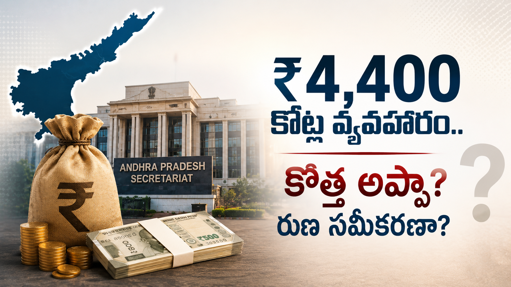 ₹4,400 కోట్ల వ్యవహారంపై ఆంధ్రప్రదేశ్ ప్రభుత్వ రుణ సమీకరణ వివరణ