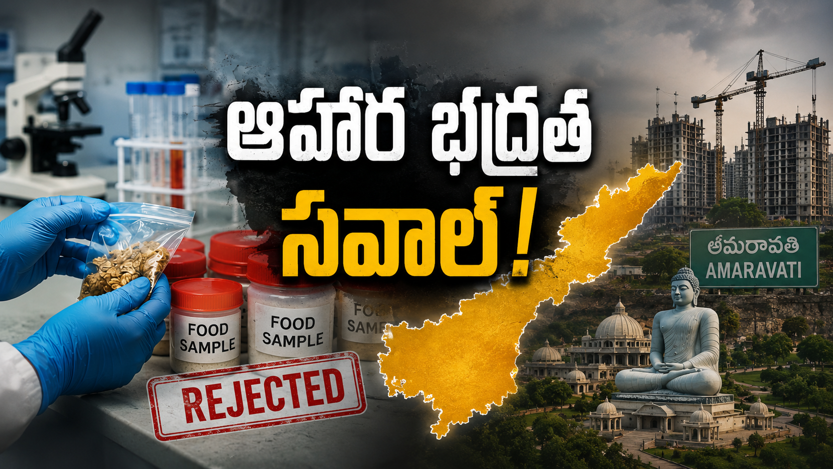 ఆంధ్రప్రదేశ్ ఫుడ్ సేఫ్టీ ల్యాబ్స్ సంక్షోభంపై రాజకీయ ఫీచర్డ్ ఇమేజ్
