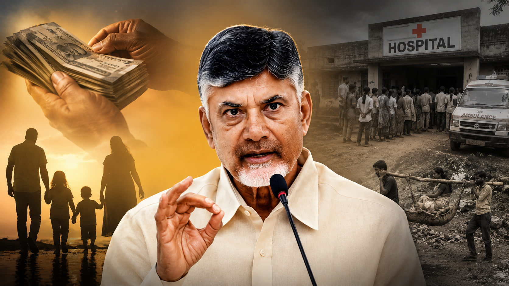CBN population incentive scheme debate over poverty healthcare and population growth in Andhra Pradesh