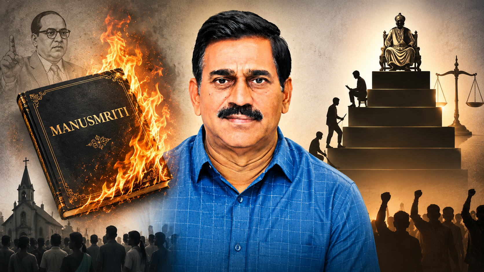 మంటలు రేపుతున్న మనువాద కూటమిపై వర్దెల్లి మురళి ఎడిటోరియల్ ఫీచర్డ్ ఇమేజ్