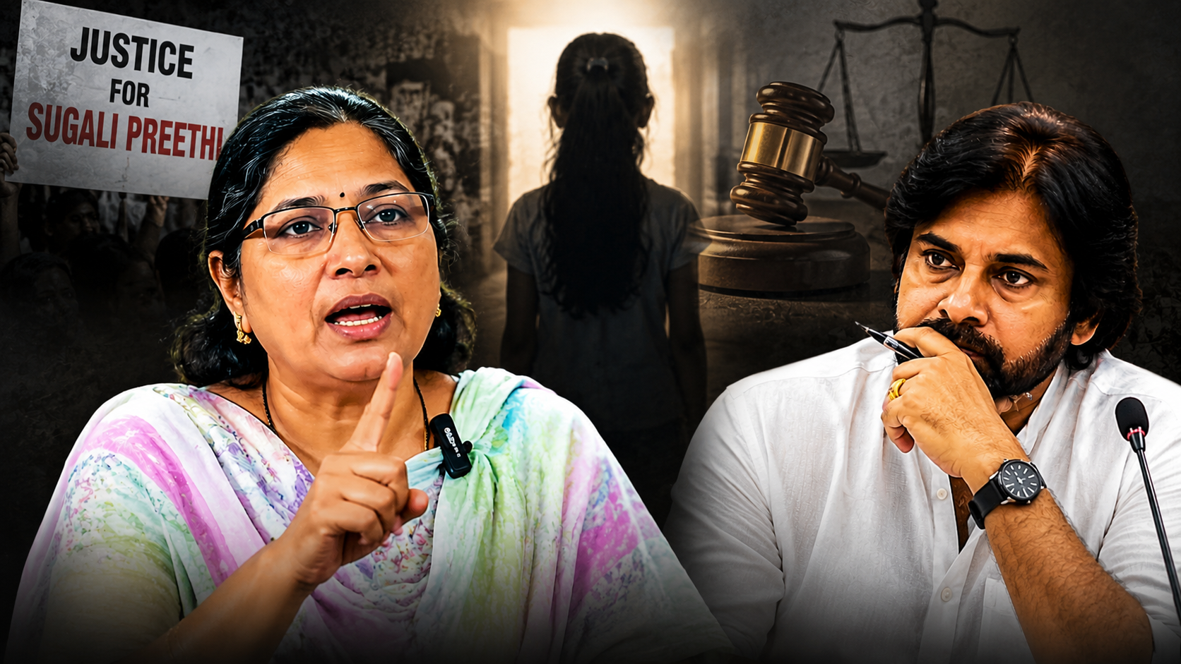 పవన్ కళ్యాణ్‌పై సుగాలి ప్రీతి తల్లి పార్వతి తీవ్ర ఆరోపణలు చేస్తున్న ఫీచర్డ్ ఇమేజ్