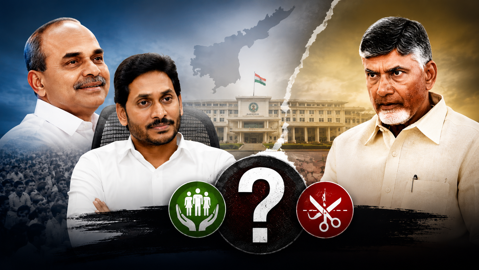 వైఎస్సార్ జగన్ సంక్షేమ పథకాలపై రాజకీయ వివాదం