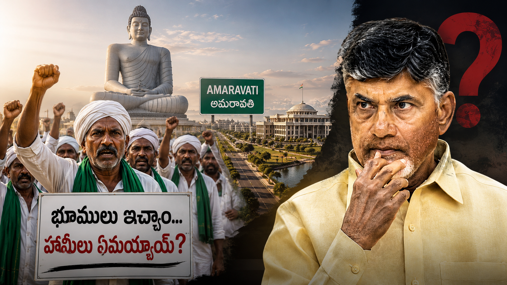 అమరావతి రైతుల ప్రశ్నలు - భూముల వ్యవహారంపై ప్రభుత్వాన్ని నిలదీస్తున్న రాజధాని రైతులు