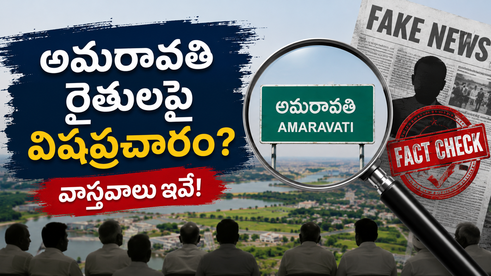 అమరావతి రైతులపై విషప్రచారం ఫ్యాక్ట్ చెక్ – వైఎస్ జగన్‌ను కలిసిన రైతులపై జరిగిన ప్రచారానికి వాస్తవాలు
