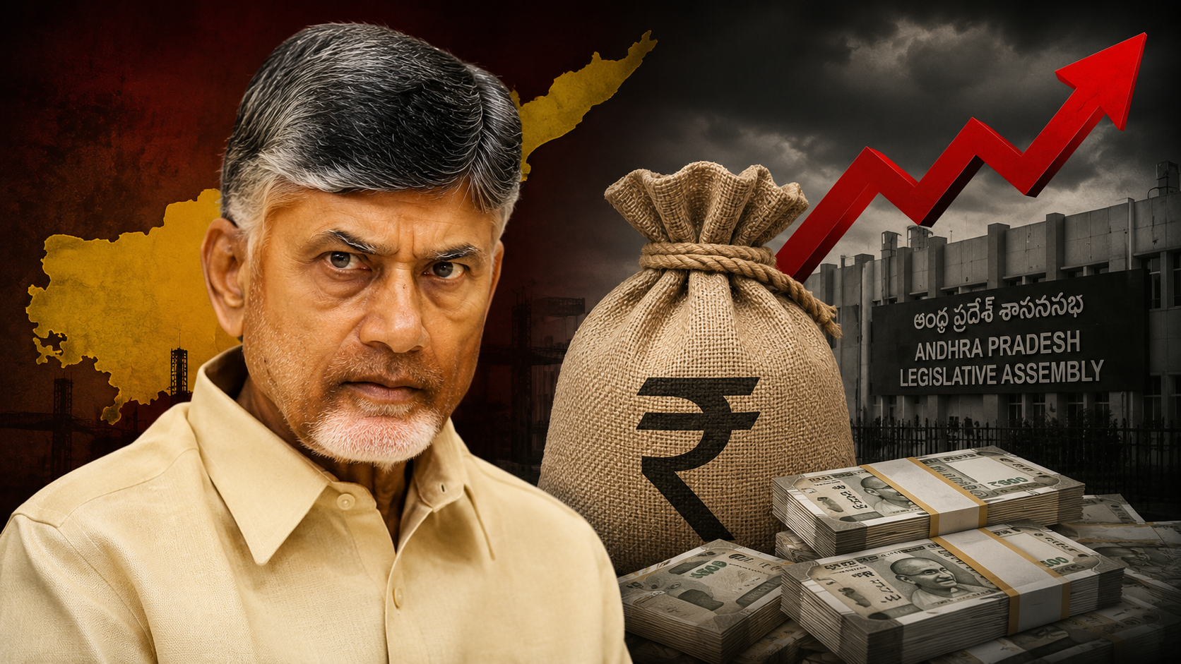 ఏపీ ప్రభుత్వం జూన్ నెలలో రూ.9,000 కోట్ల అప్పులు తీసుకోవడంపై చంద్రబాబు ప్రభుత్వం ఆర్థిక విధానాలను ప్రతిబింబించే ఫీచర్డ్ ఇమేజ్