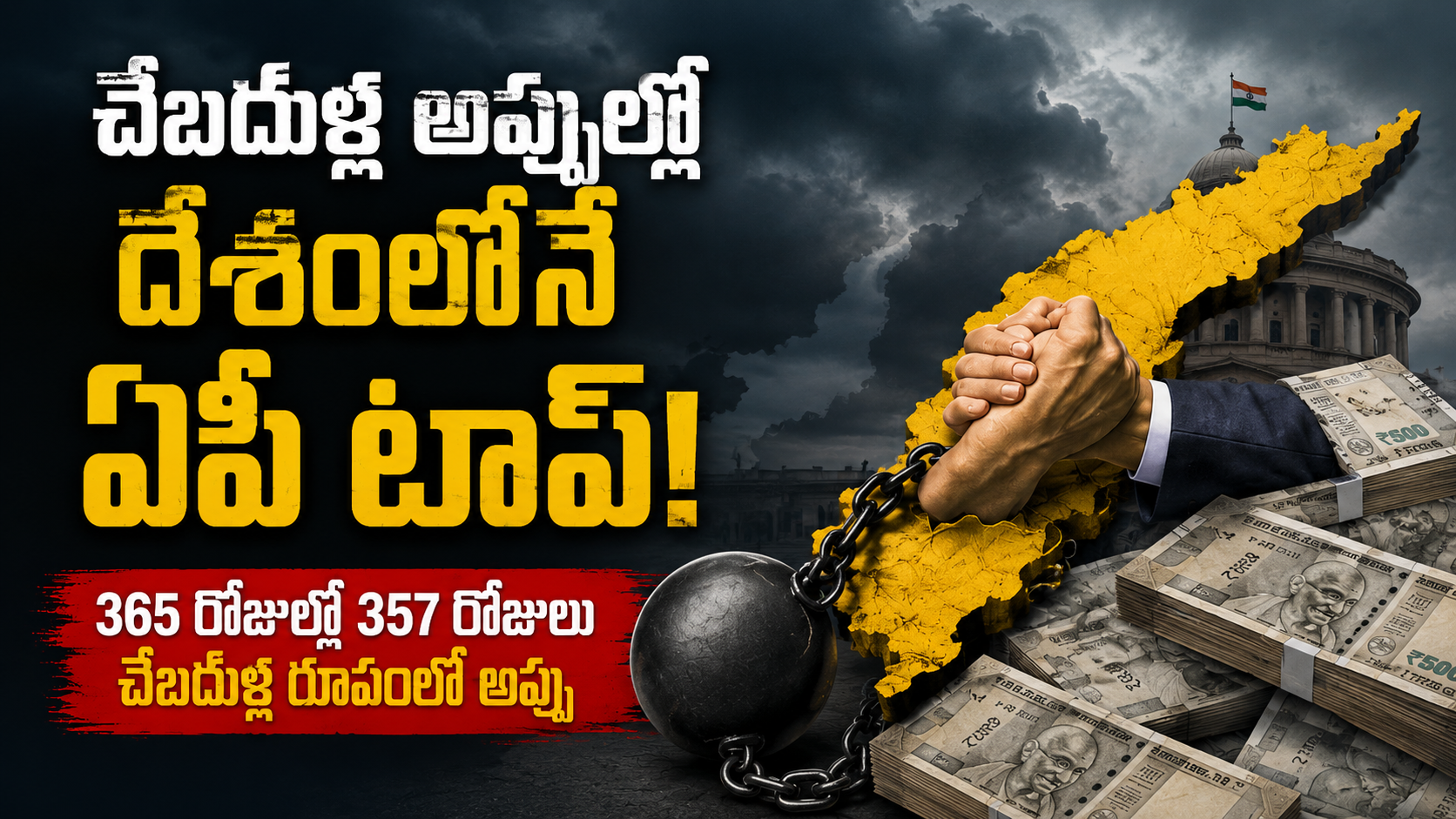 చేబదుళ్ల అప్పుల్లో దేశంలోనే ఏపీ టాప్‌గా నిలిచిన నేపథ్యంలో కాగ్ నివేదిక ఆధారంగా రూపొందించిన ఫీచర్డ్ ఇమేజ్