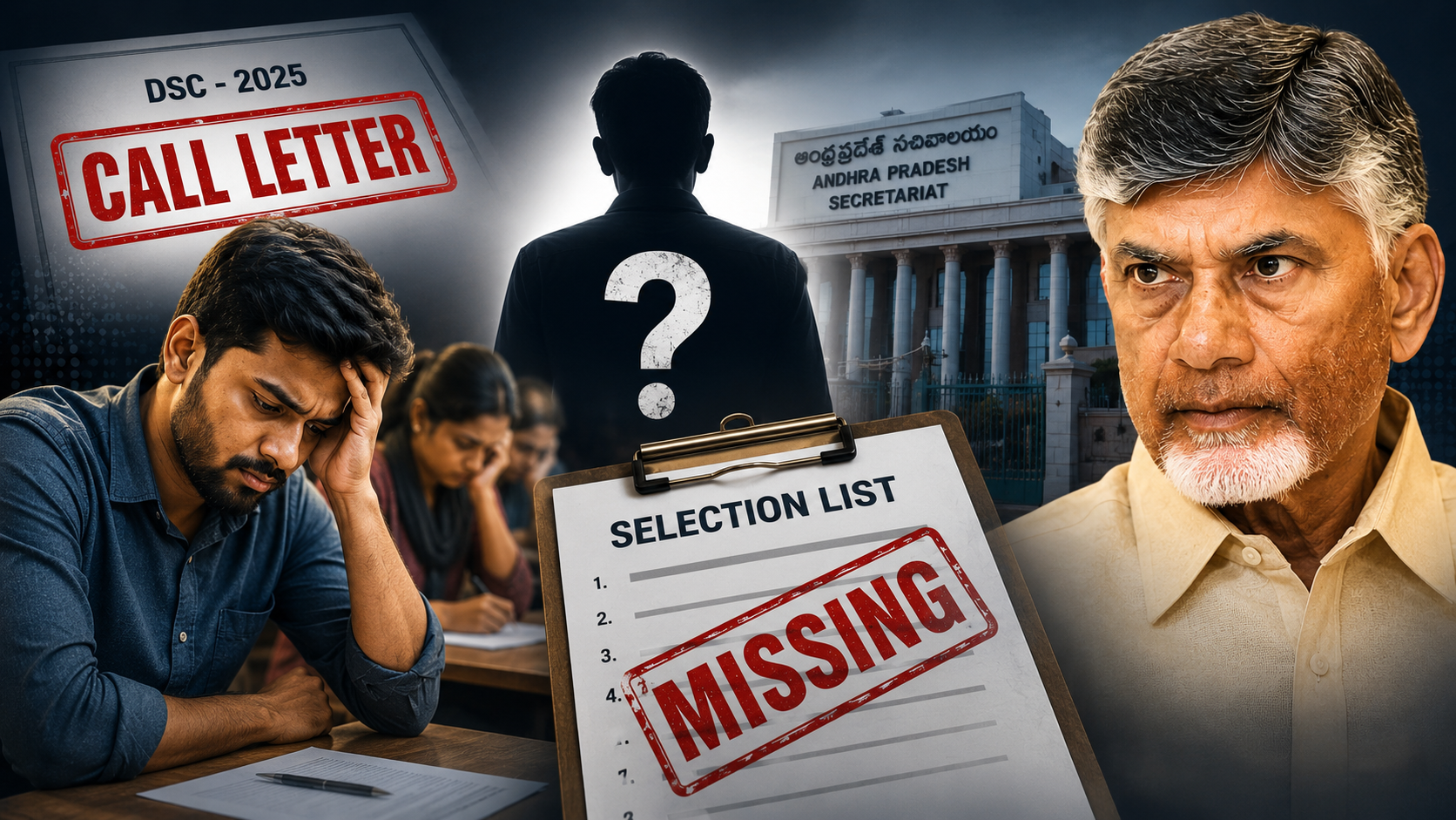 డీఎస్సీ మెగా కవరింగ్ వివాదం, కాల్ లెటర్లు మరియు ఎంపిక జాబితాలపై తలెత్తిన అనుమానాలు