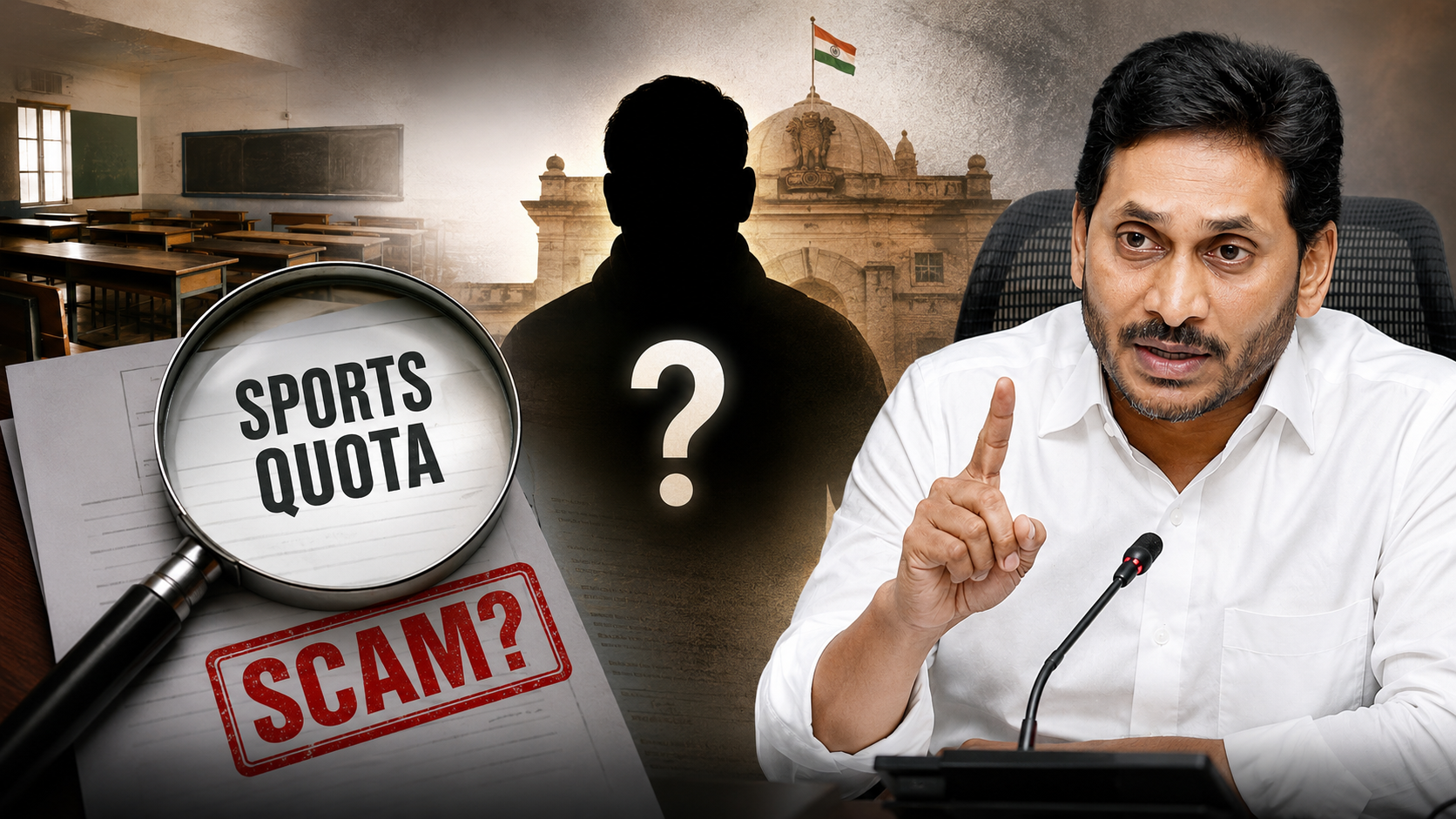 డీఎస్సీ స్పోర్ట్స్ కోటా స్కామ్‌పై సీబీఐ విచారణ కోరుతున్న వైఎస్ జగన్