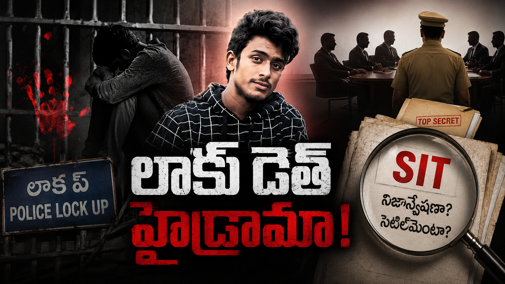 లాకప్ డెత్ సాక్షిగా హైడ్రామా – నవీన్ లాకప్ డెత్ కేసులో సిట్ దర్యాప్తు, పోలీసు బాస్ రక్షణ ఆరోపణలపై ప్రత్యేక కథనం