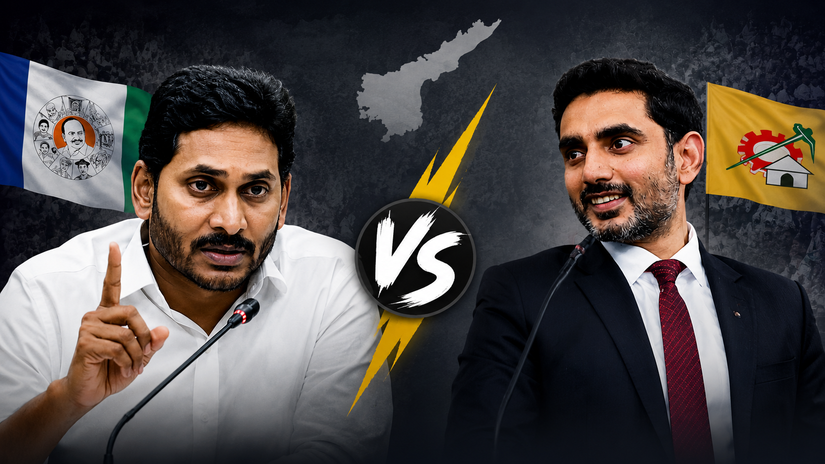 లోకేష్ వైసీపీ భయం వ్యాఖ్యలపై జగన్ రాజకీయ కౌంటర్‌ను ప్రతిబింబించే ఫీచర్డ్ ఇమేజ్