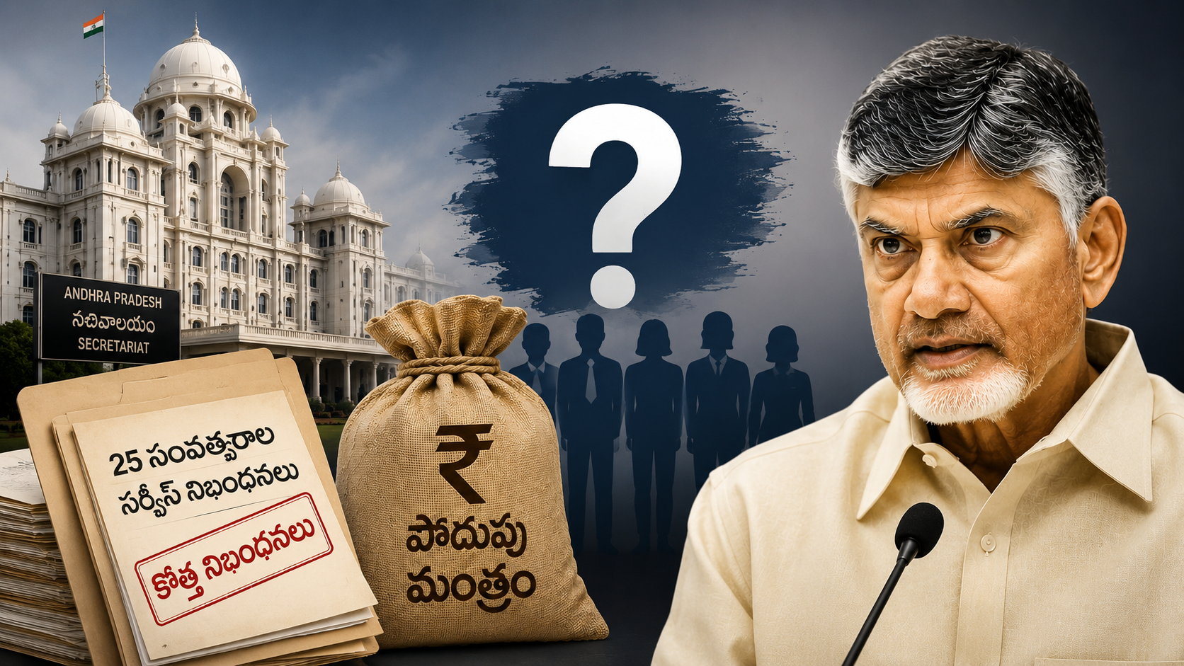 పొదుపు మంత్రం అటకెక్కిందా? ఉద్యోగులపై కొత్త నిబంధనలు, 25 సంవత్సరాల సర్వీస్ నిబంధనలపై పెరుగుతున్న సందేహాలు