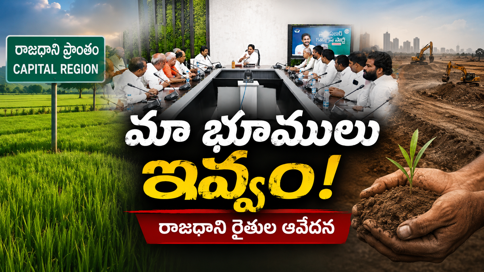 రాజధాని రైతుల ఆవేదనపై వైఎస్ జగన్‌ను కలిసిన రైతుల ప్రతినిధులు