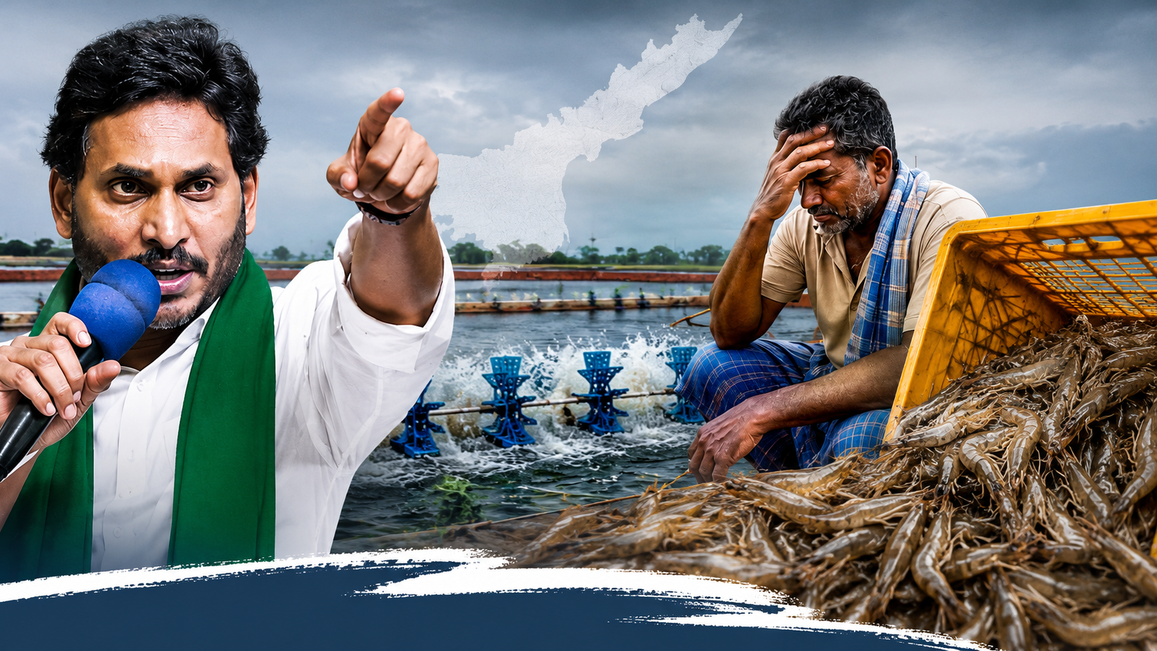 ఆక్వా రైతుల కష్టాలపై స్పందిస్తున్న వైఎస్ జగన్, పెరిగిన ఫీడ్ ధరలు, విద్యుత్ చార్జీలు, సబ్సిడీల కోతలతో ఇబ్బందులు ఎదుర్కొంటున్న ఆక్వా రైతులు