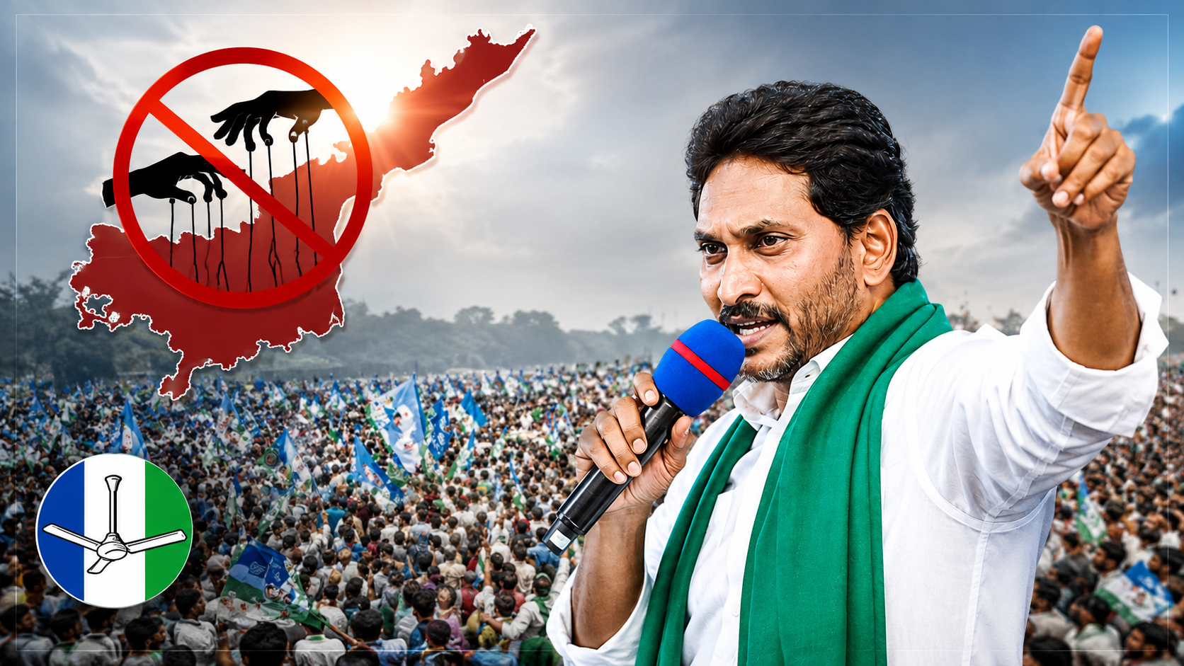 చంద్రబాబు సిండికేట్ దోపిడీపై భీమవరంలో ఆక్వా రైతుల సమావేశంలో ప్రసంగిస్తున్న వైఎస్ జగన్