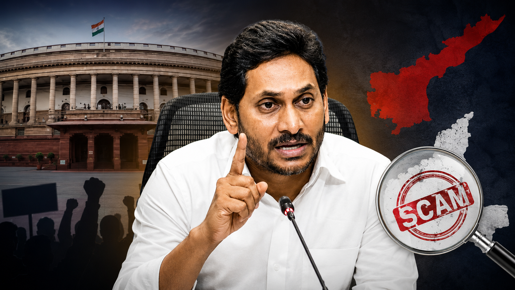 సమస్యలపై ఎలుగెత్తాలని వైఎస్సార్‌సీపీ ఎంపీలకు వైఎస్ జగన్ దిశానిర్దేశం చేస్తున్న దృశ్యం