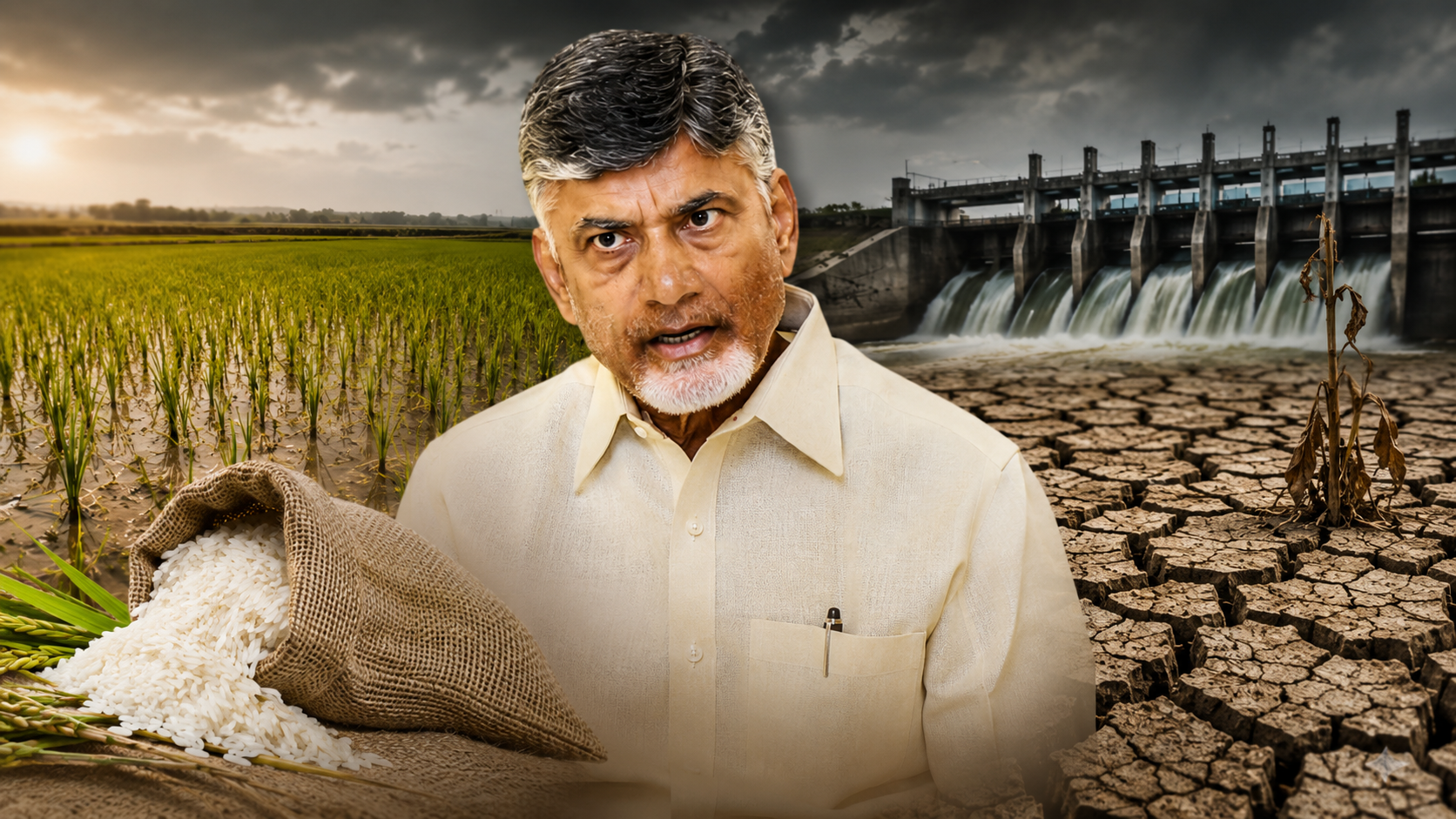 వరి రైతుకు వెన్నుపోటు – ఖరీఫ్‌లో వరి సాగుపై ప్రభుత్వం తీసుకున్న నిర్ణయంతో ఆందోళనలో ఉన్న రైతులను ప్రతిబింబించే ఫీచర్డ్ ఇమేజ్