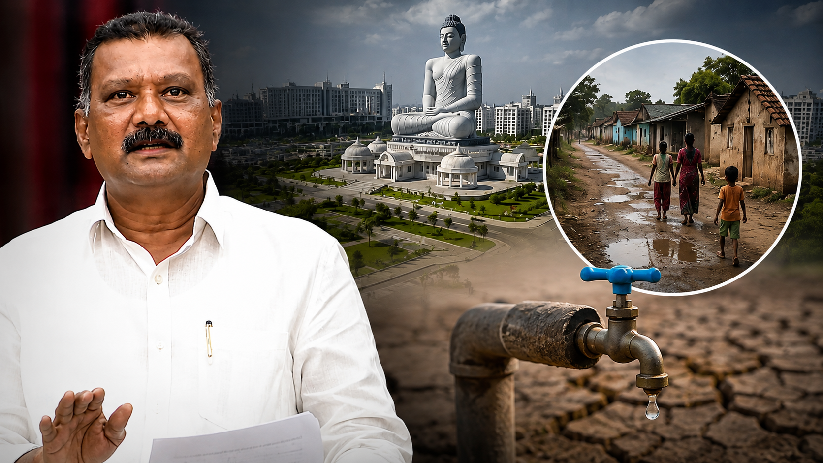 అమరావతి రాజధాని గ్రామాల్లో 29 గ్రామాల దుస్థితిపై టీడీపీ ఎమ్మెల్యే తెనాలి శ్రావణ్‌కుమార్‌ ఆందోళన