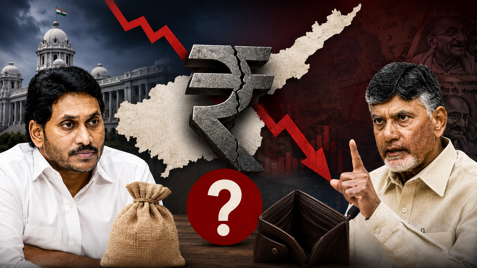 ఏపీ ఆర్థిక సంక్షోభం – రాష్ట్ర అప్పులు, ఆదాయం, వ్యయంపై రాజకీయ చర్చ