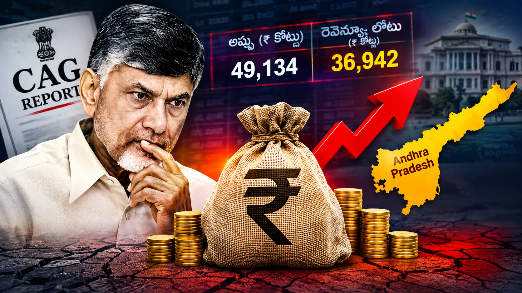 AP Debt నాలుగు నెలల్లో రూ.49,134 కోట్ల అప్పు