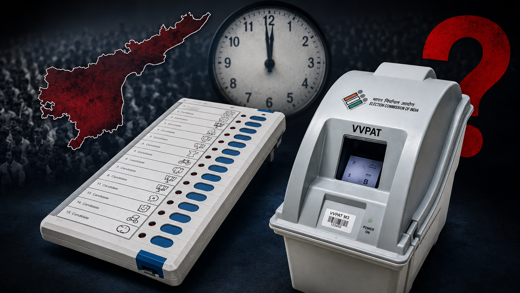 AP Elections EVM – అర్ధరాత్రి ఓటింగ్, EVM, VVPATపై ప్రశ్నలు