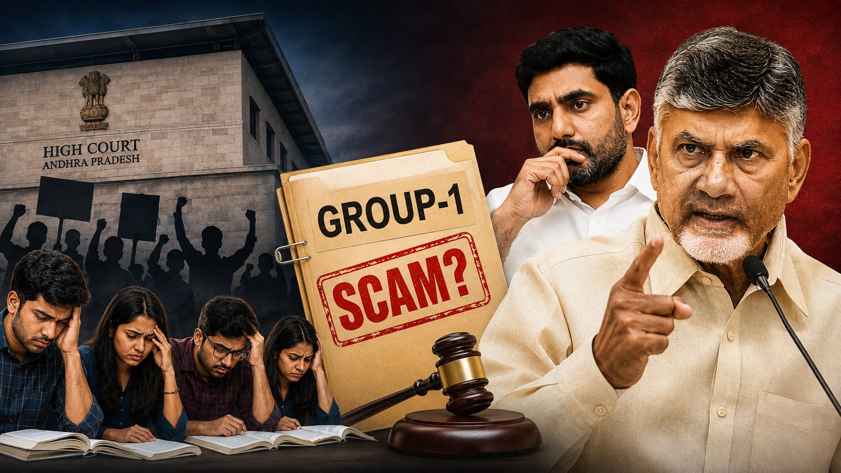 APPSC Group-1 political controversy