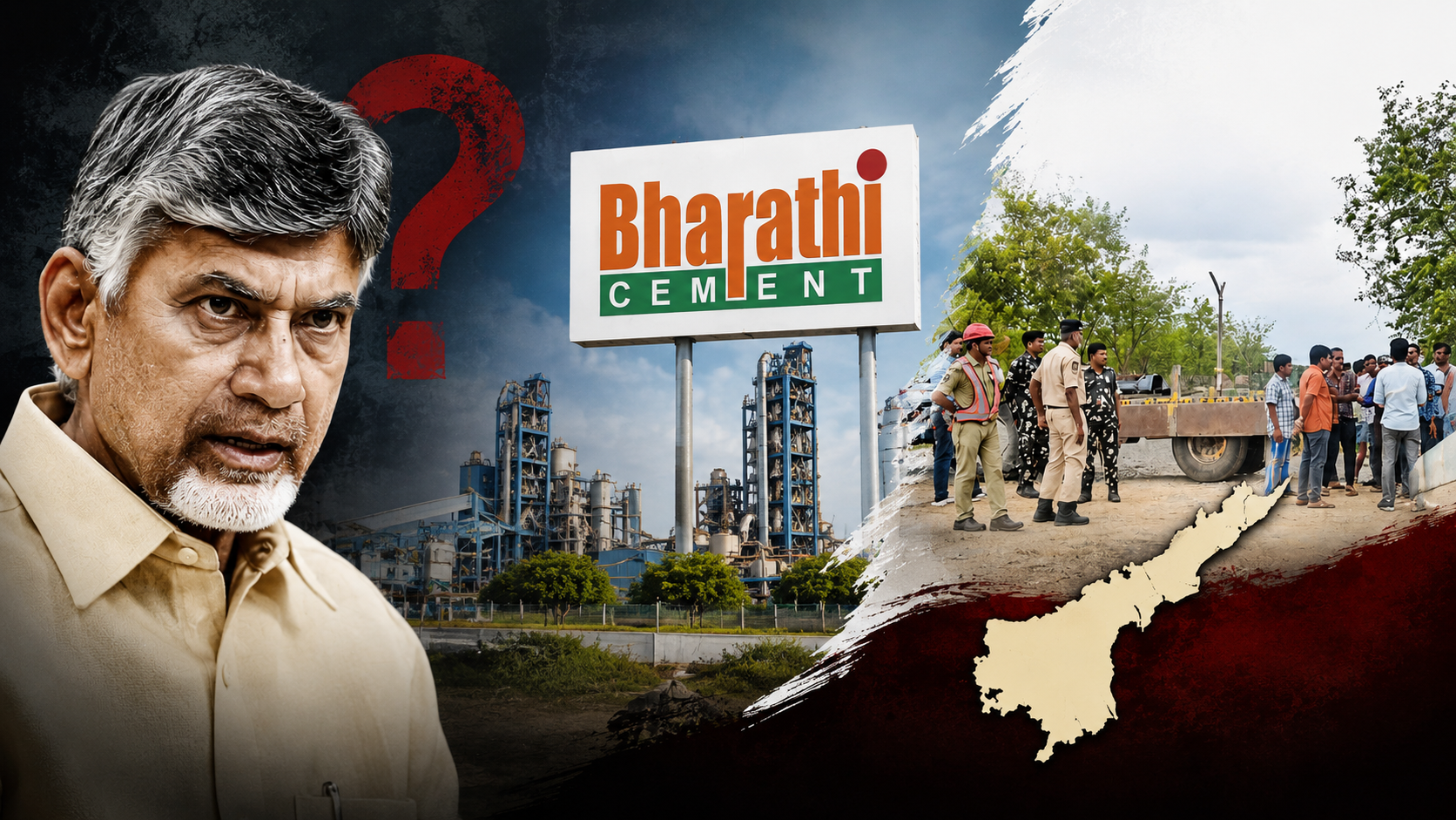 Bharathi Cements పై చంద్రబాబు రాజకీయ వివాదం