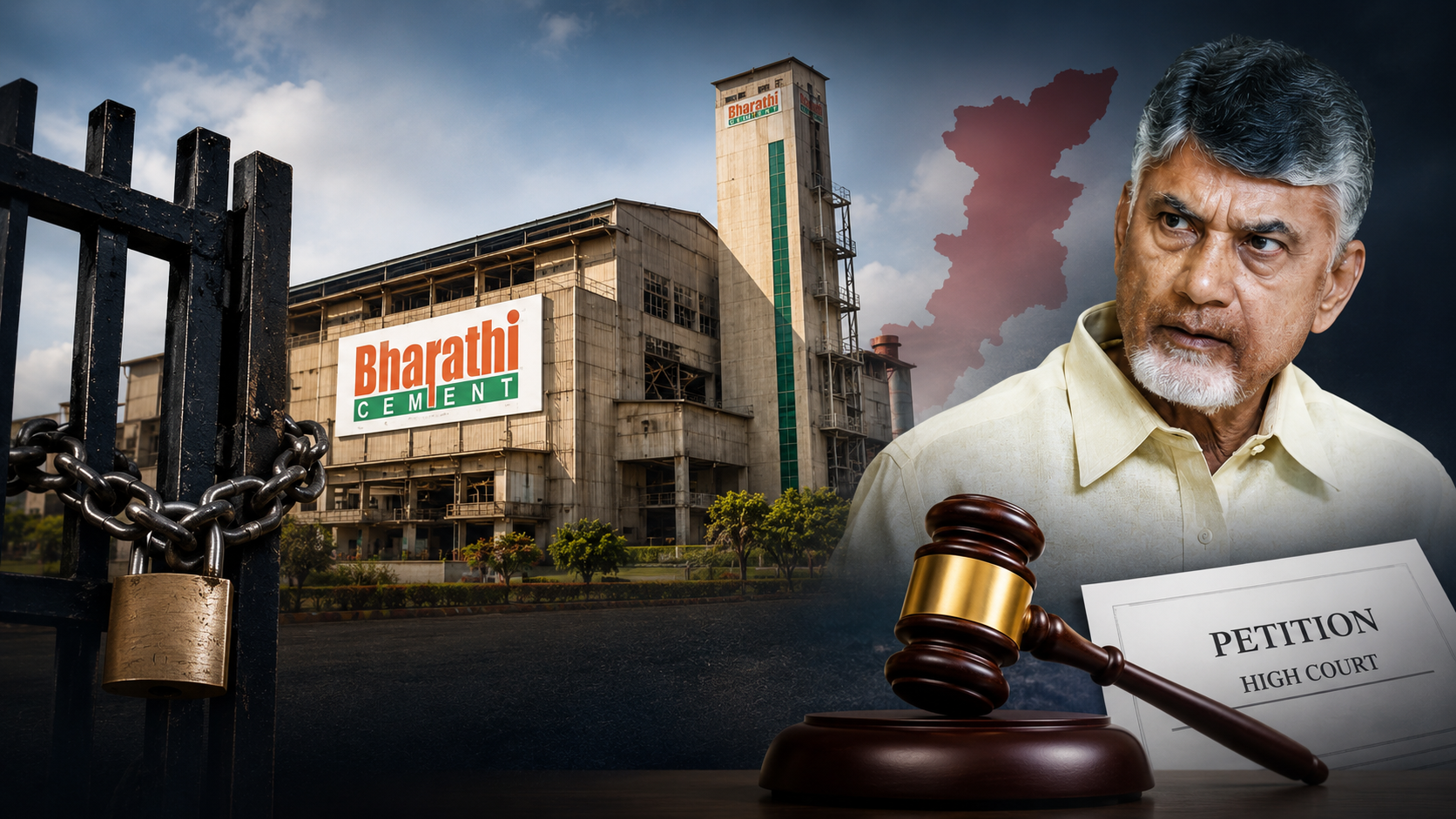 Bharathi Cements Legal Fight over plant operations and High Court petition