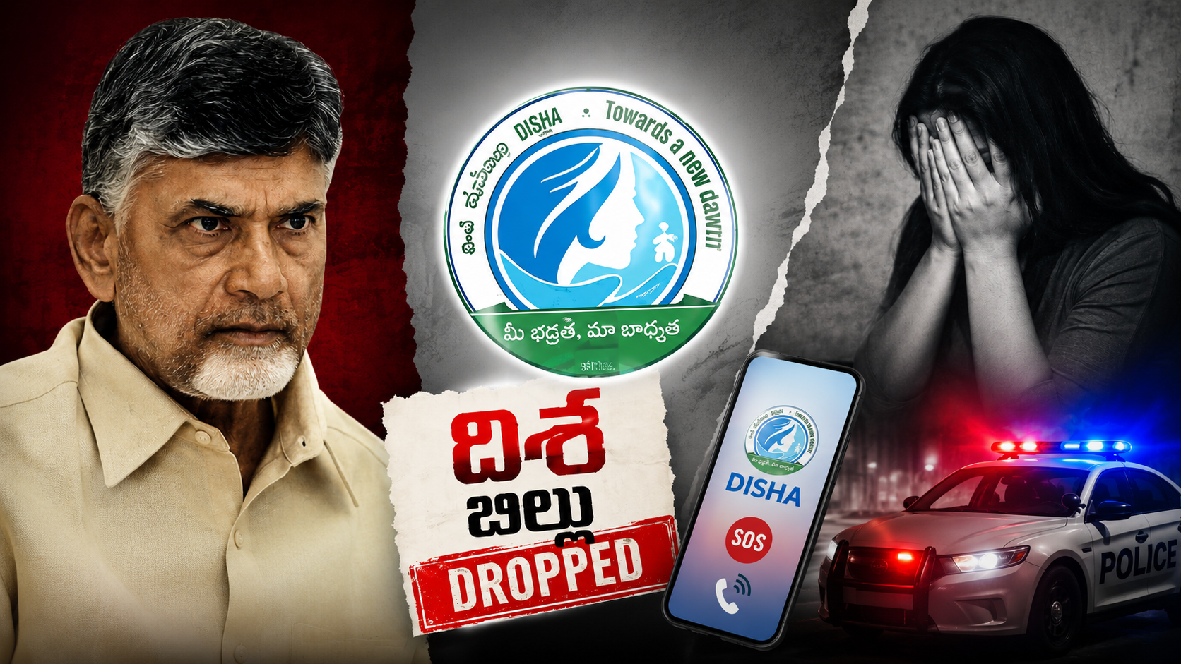 దిశ బిల్లు ఉపసంహరణపై చంద్రబాబు ప్రభుత్వం నిర్ణయం