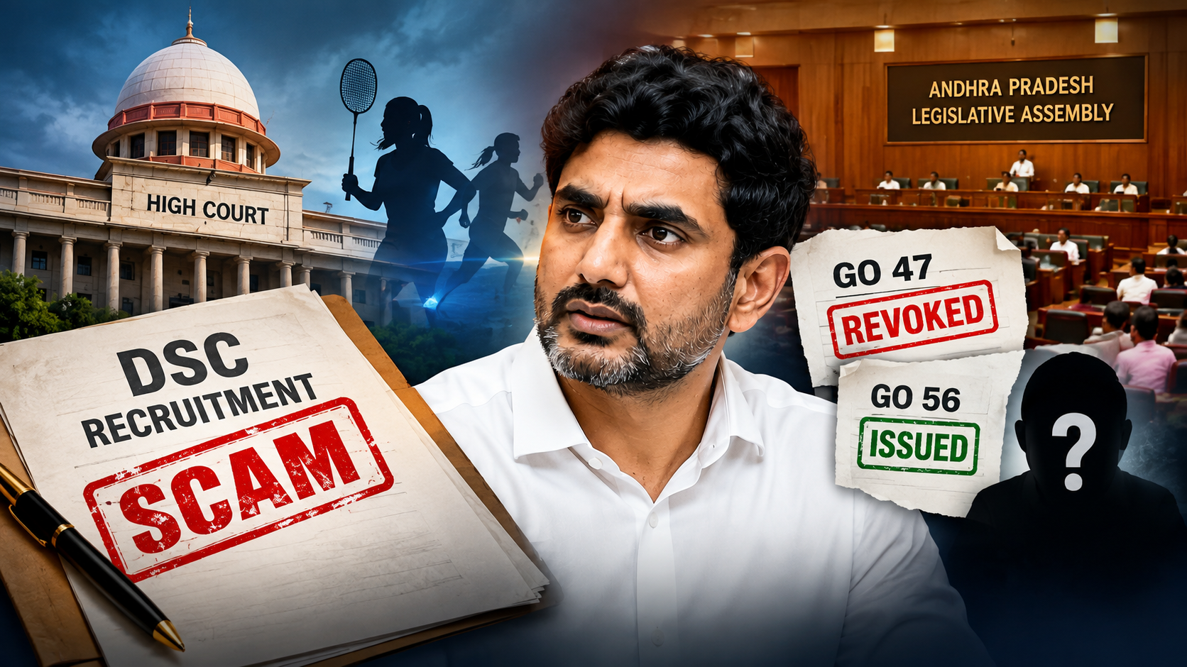 డీఎస్సీ అక్రమాలు – నారా లోకేష్ ప్రకటనలపై వివాదం