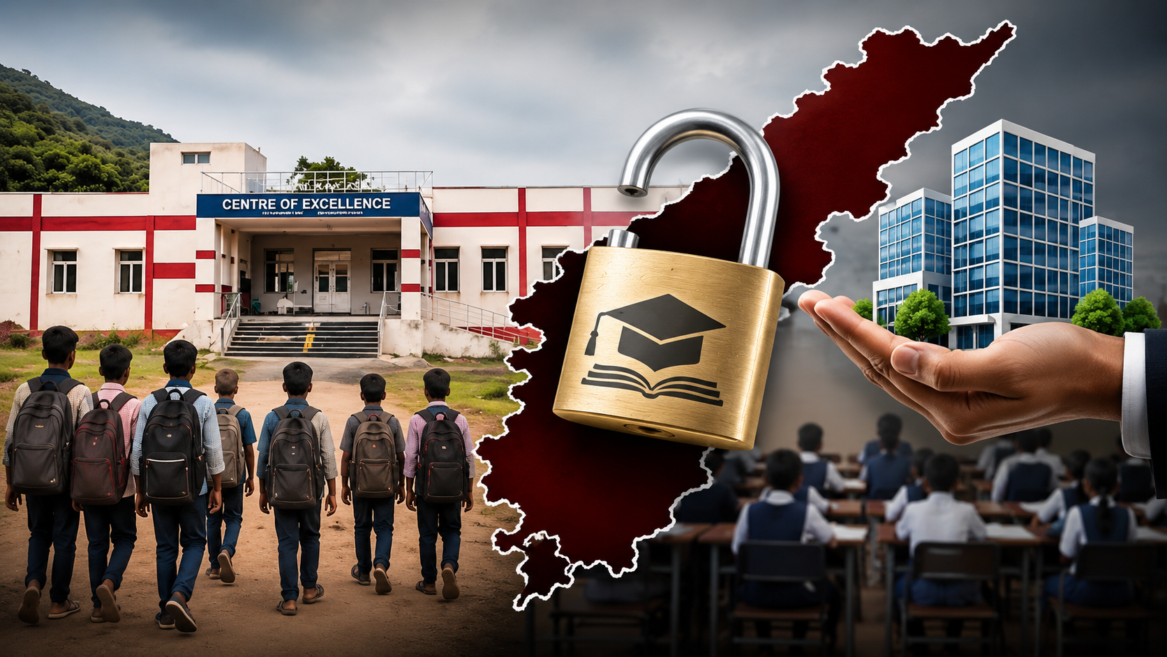 గురుకులాలు ప్రైవేటు సంస్థలకు అప్పగింత