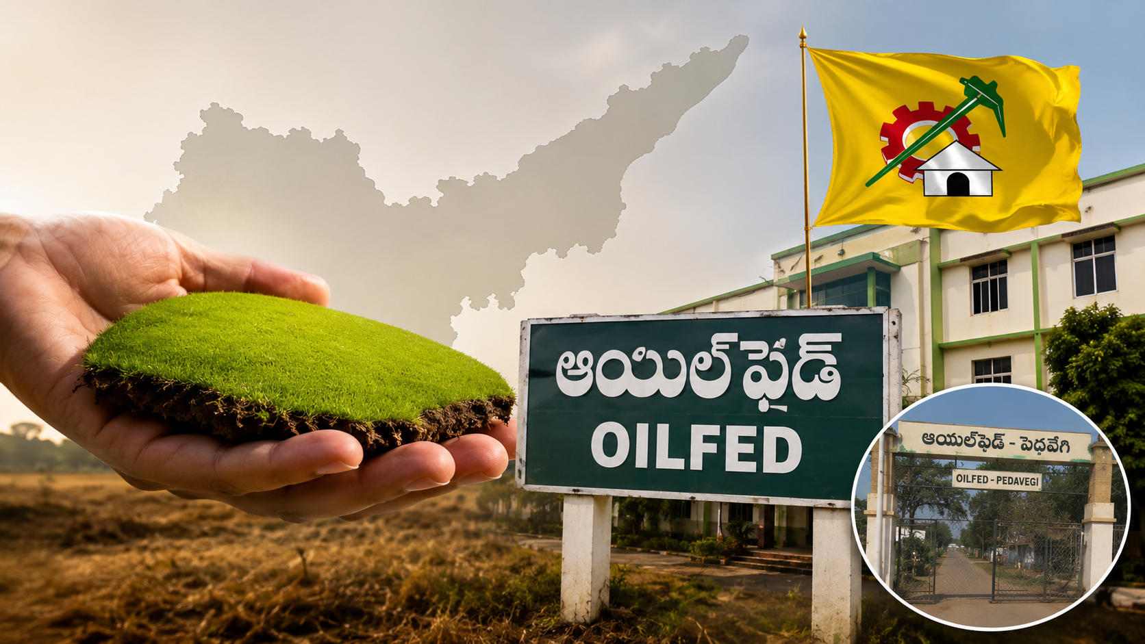 Oilfed Lands పై వివాదం – అనంతపురం టీడీపీ కార్యాలయం కోసం భూమి కేటాయింపు