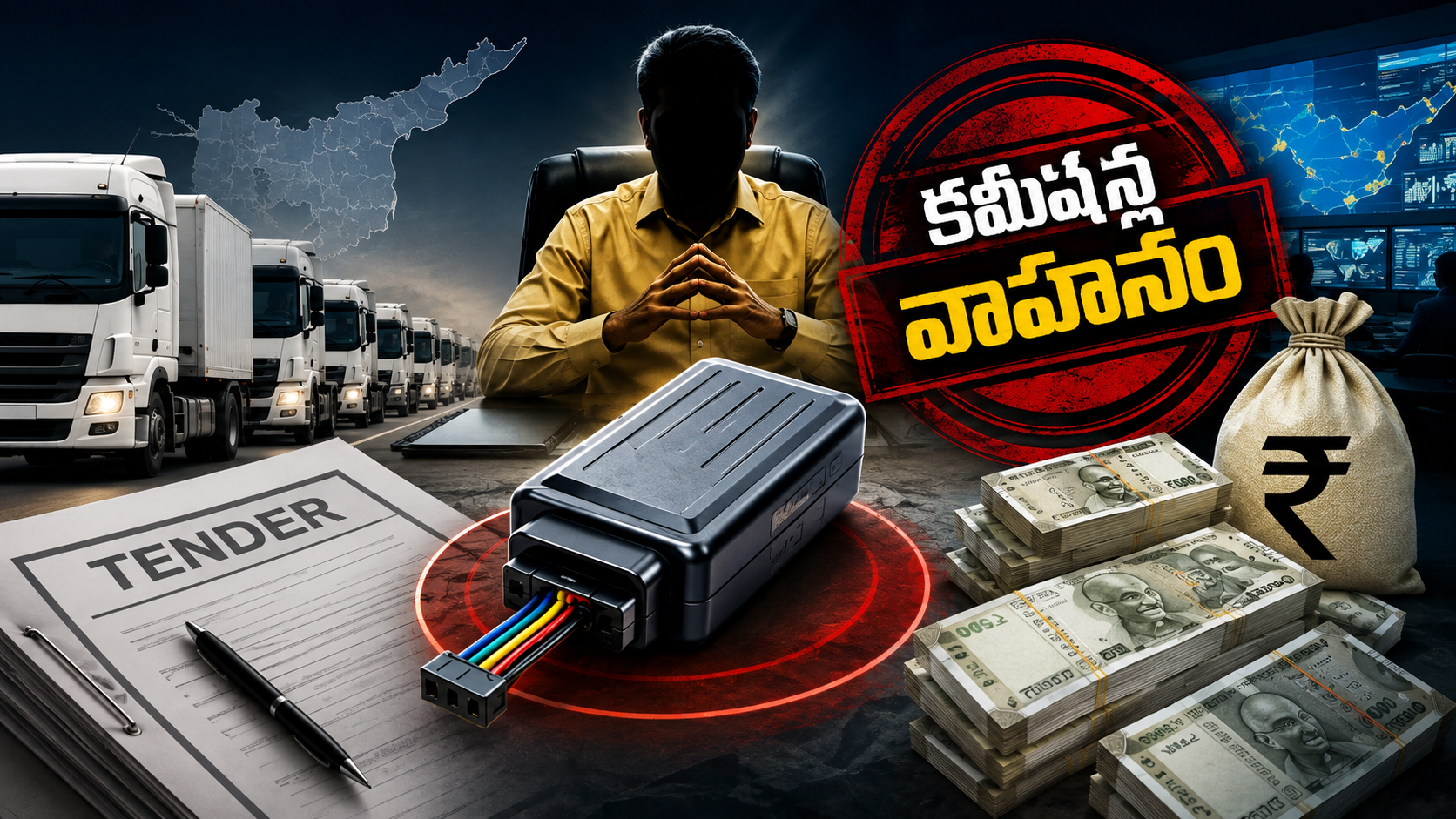 VLTD Vehicle Tracking Device పై కమీషన్ ఆరోపణలు, వాహన భద్రత ప్రాజెక్టు