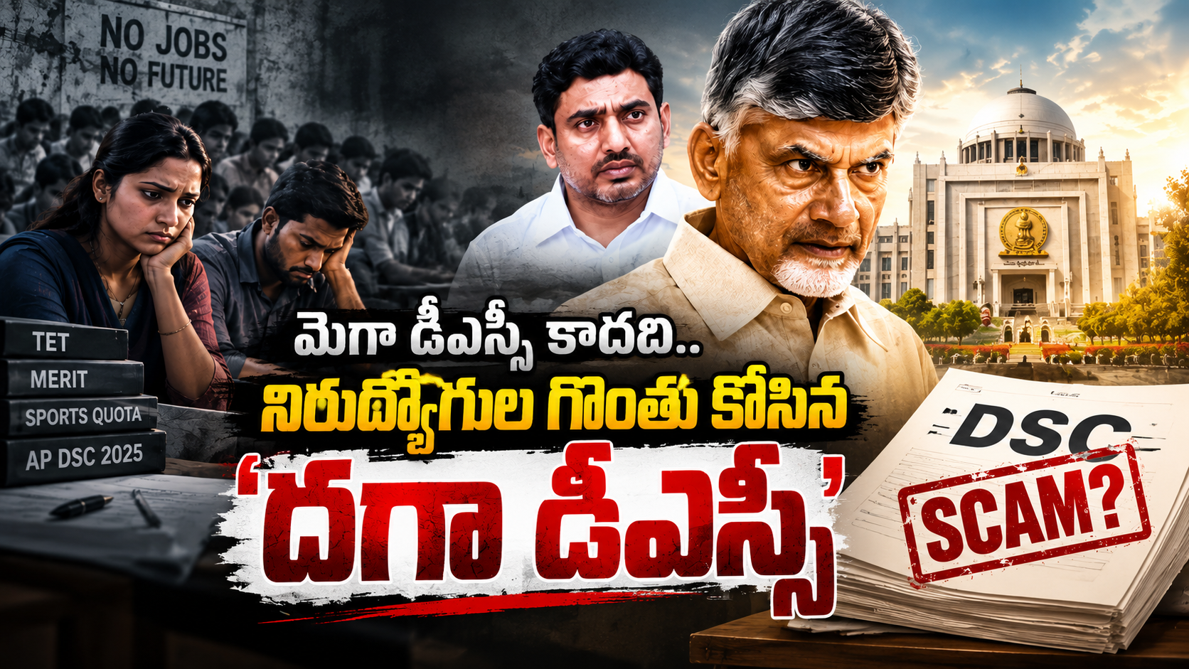 డీఎస్సీ–2025 నియామకాల్లో అవకతవకలపై ఆరోపణలు