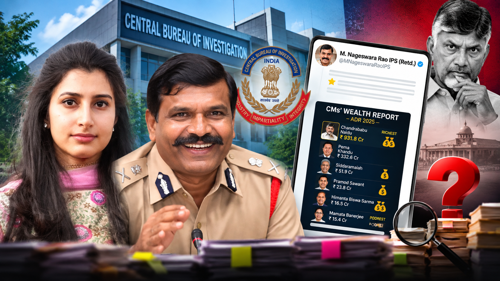 నిజం గెలిచింది పోస్టుపై నారా బ్రాహ్మణికి మాజీ సీబీఐ డైరెక్టర్ నాగేశ్వరరావు స్పందన