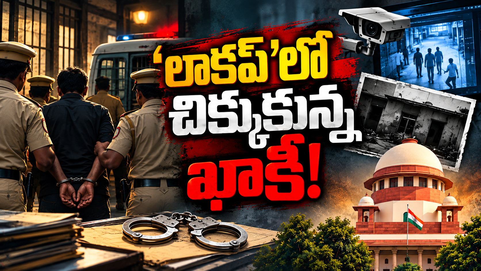 సాయికృష్ణ లాకప్ డెత్ కేసులో పోలీసు కస్టడీ, సీసీటీవీ మరియు సుప్రీంకోర్టు విచారణ