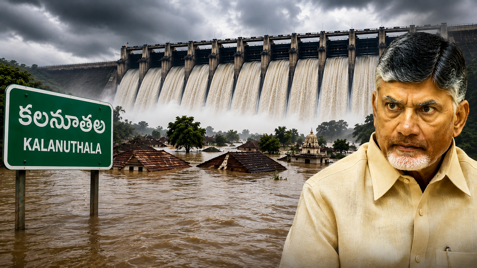 వెలిగొండ నిర్వాసితులు నీటి విడుదలతో ఎదుర్కొన్న విషాద పరిస్థితి