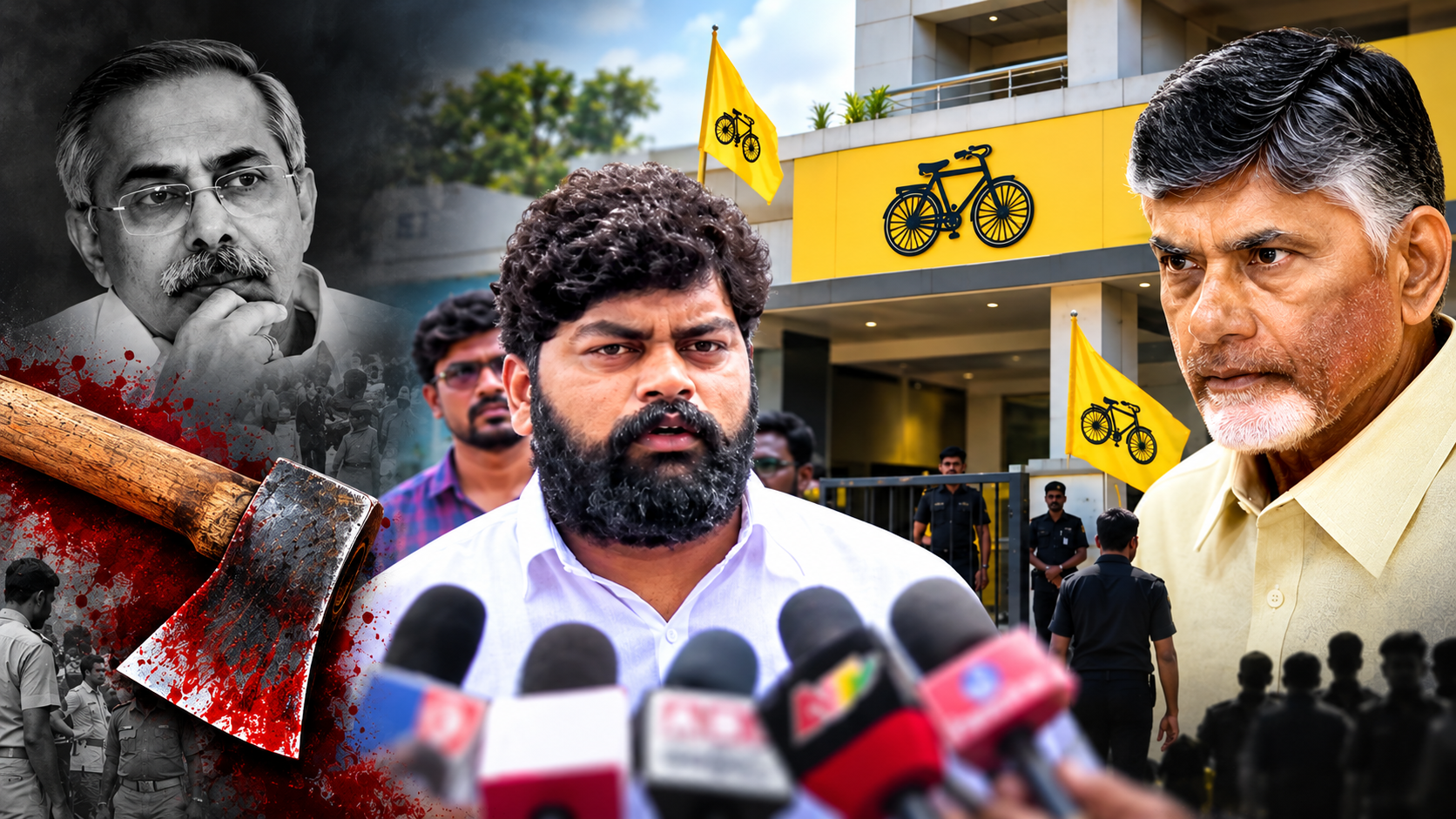 వివేకా హత్య కేసు – టీడీపీ కార్యాలయానికి దస్తగిరి