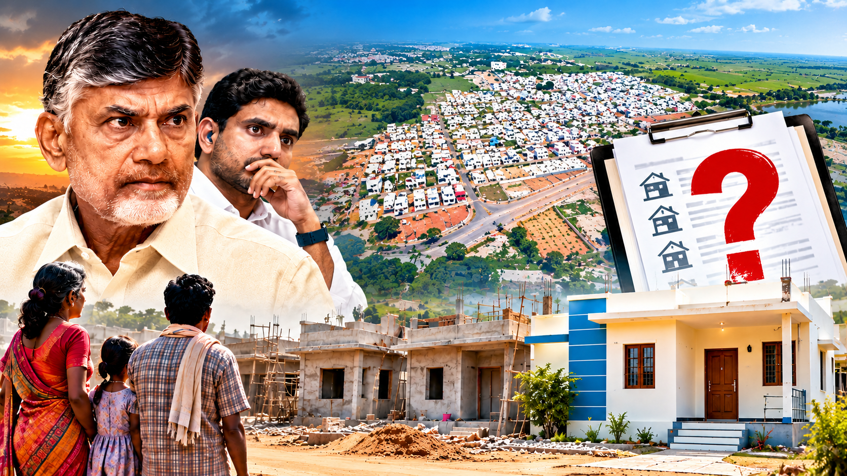 AP Housing Scheme గృహ నిర్మాణ పురోగతిపై ప్రశ్నలు