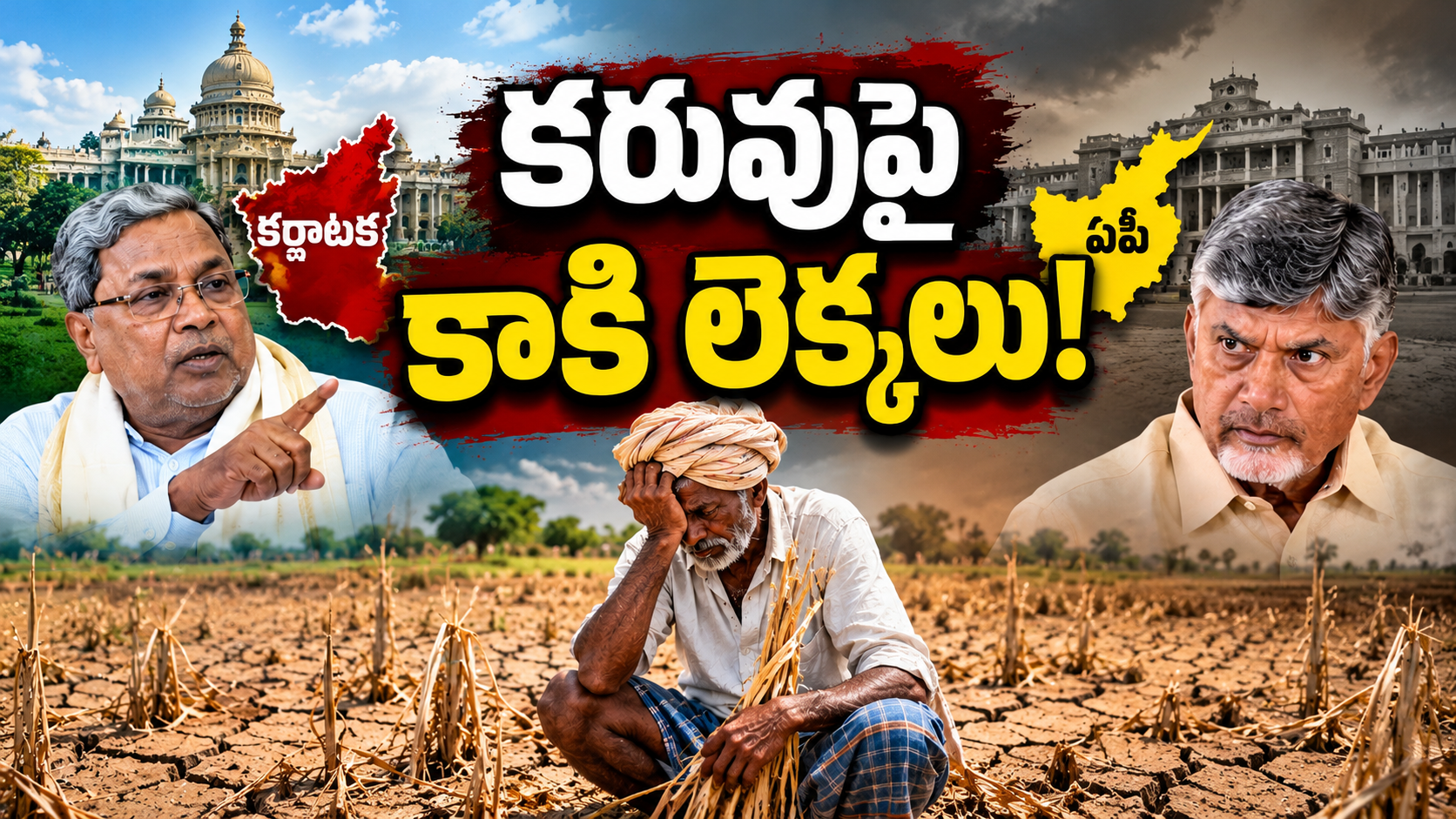 ఏపీ కరువు సాయం కోసం ఎదురుచూస్తున్న రైతులు, పంట నష్టాలు మరియు చంద్రబాబు ప్రభుత్వం