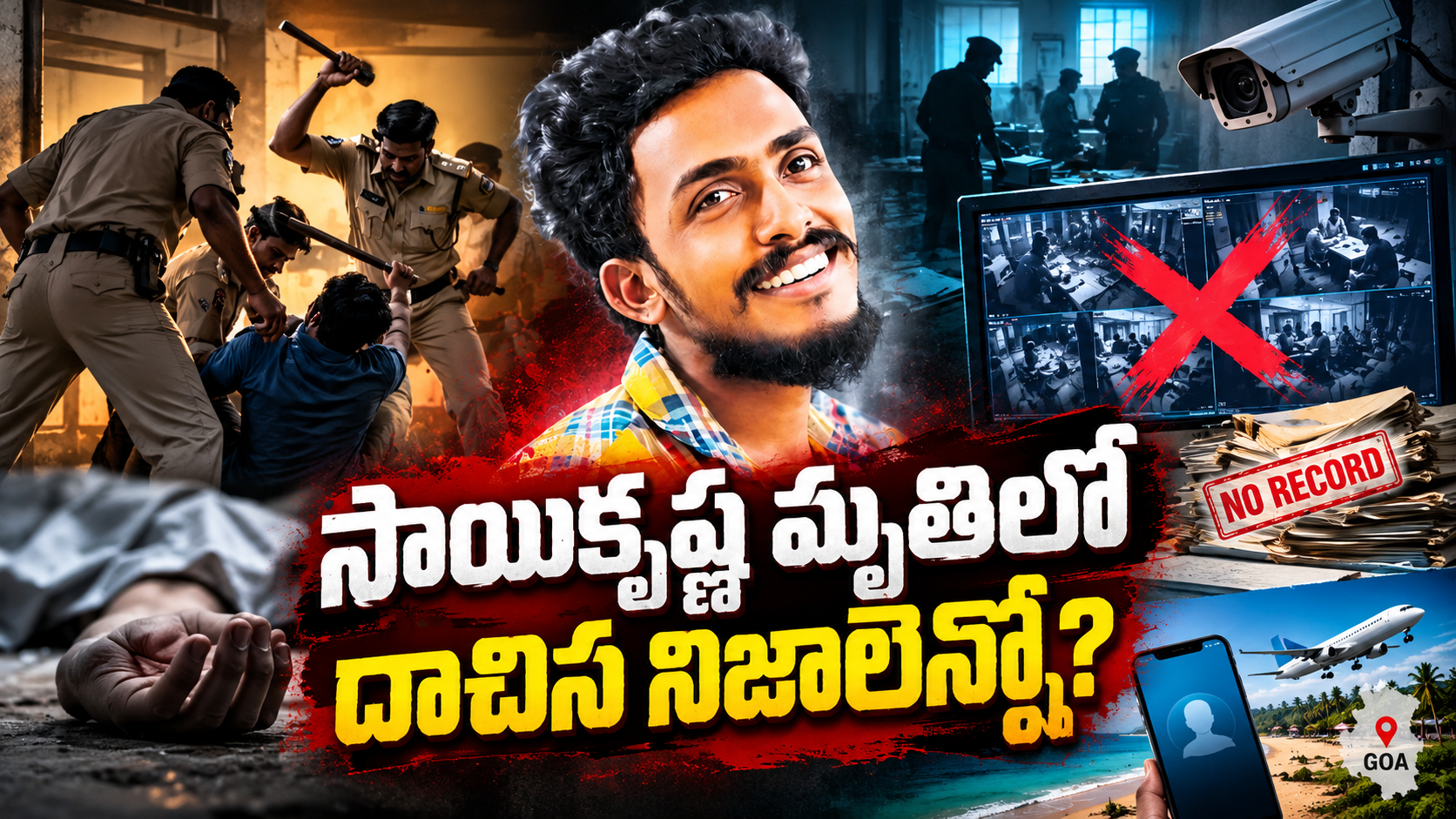 సాయికృష్ణ కస్టడీ మృతి కేసులో సిట్ ఛార్జిషీట్ ఆరోపణలు, సీసీటీవీ ఆధారాలపై దర్యాప్తు