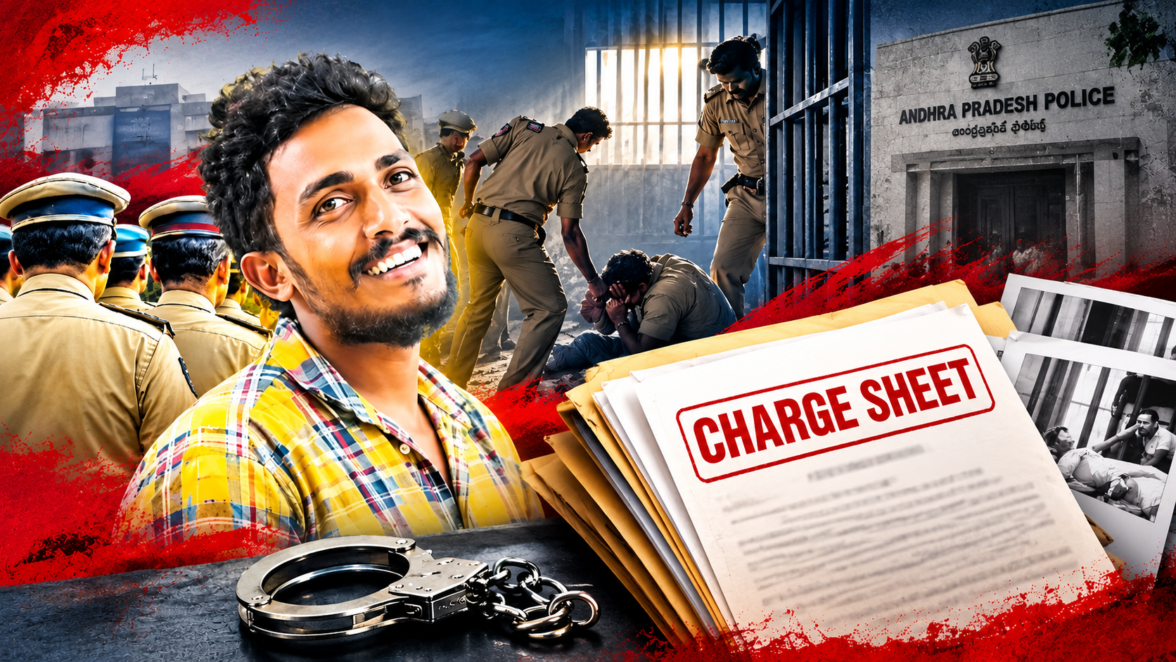 సాయికృష్ణ కస్టడీ మృతి కేసు సిట్ చార్జిషీట్